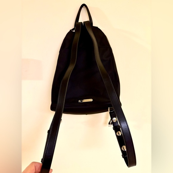 REBECCA MINKOFF NWOT Backpack with Dust Bag and Silver Hardware, No Callouts - Picture 4 of 14
